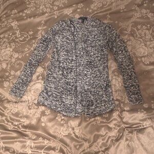 Forever 21 Marled Gray Open-Front Cardigan Size Small
